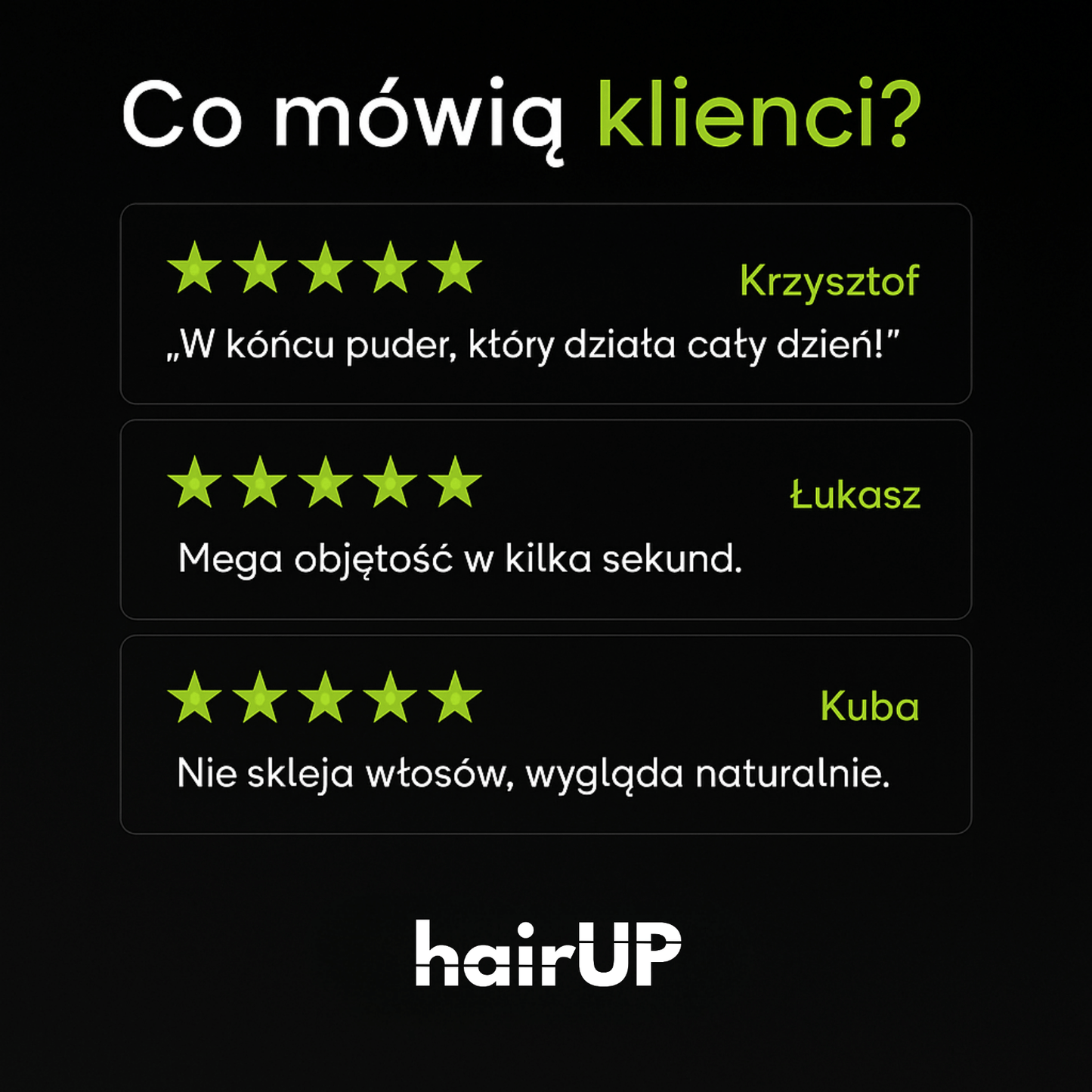 hairUP Puder do włosów