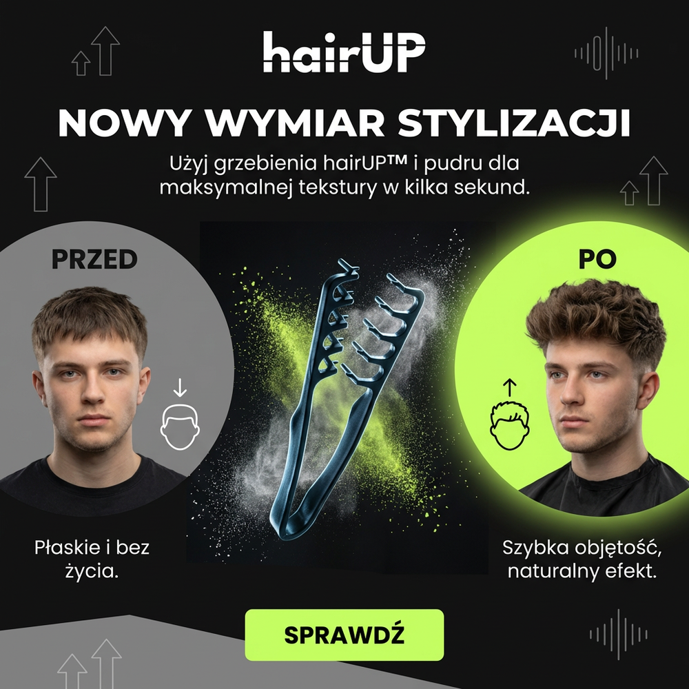 Grzebień do Tekstury hairUP