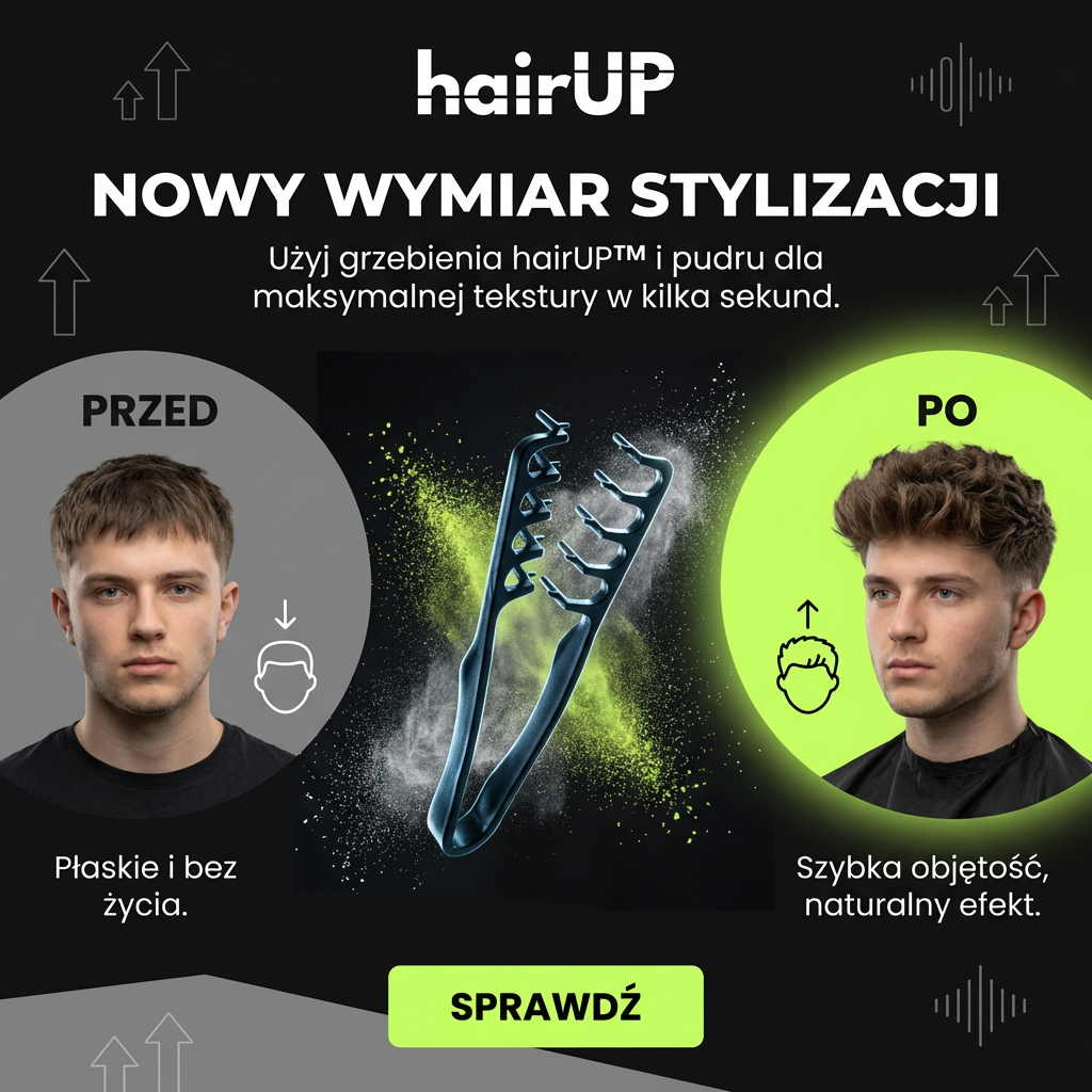 Grzebień do Tekstury hairUP