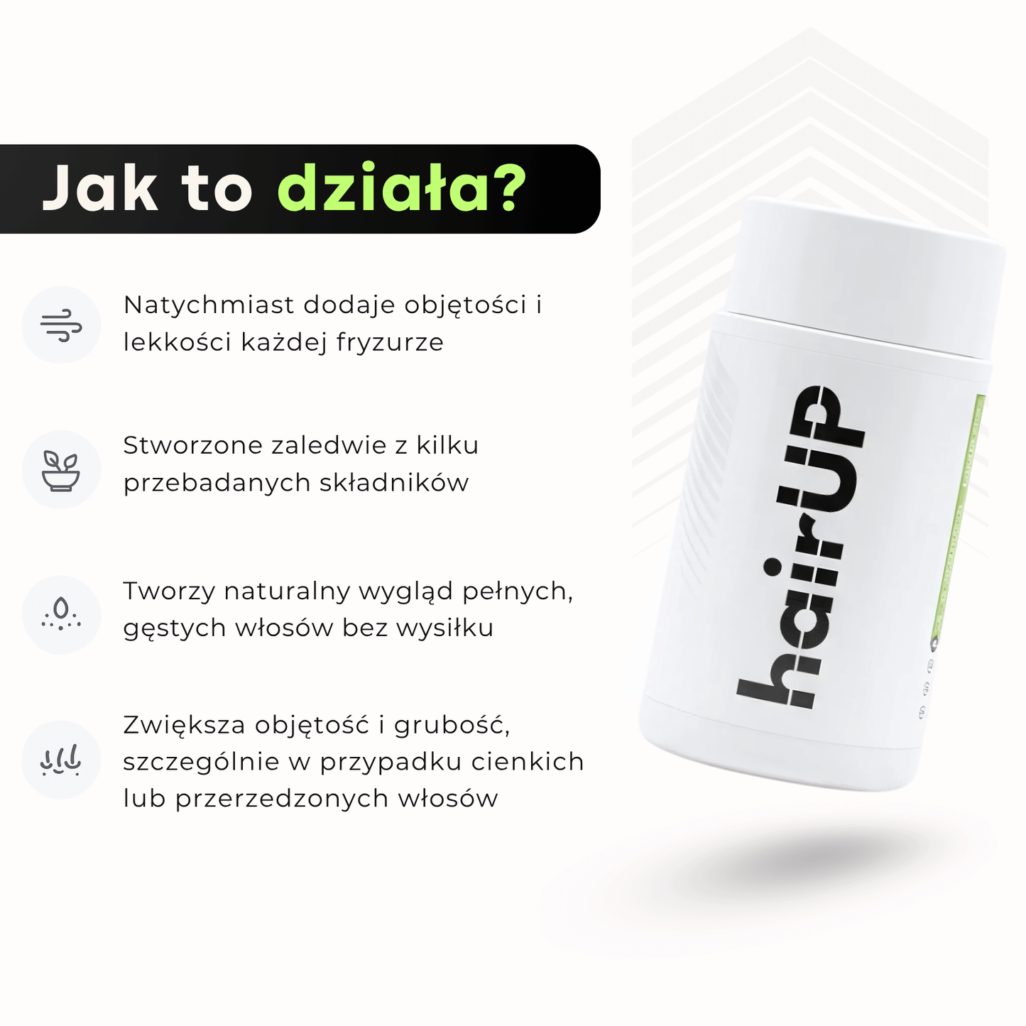 hairUP Puder do włosów