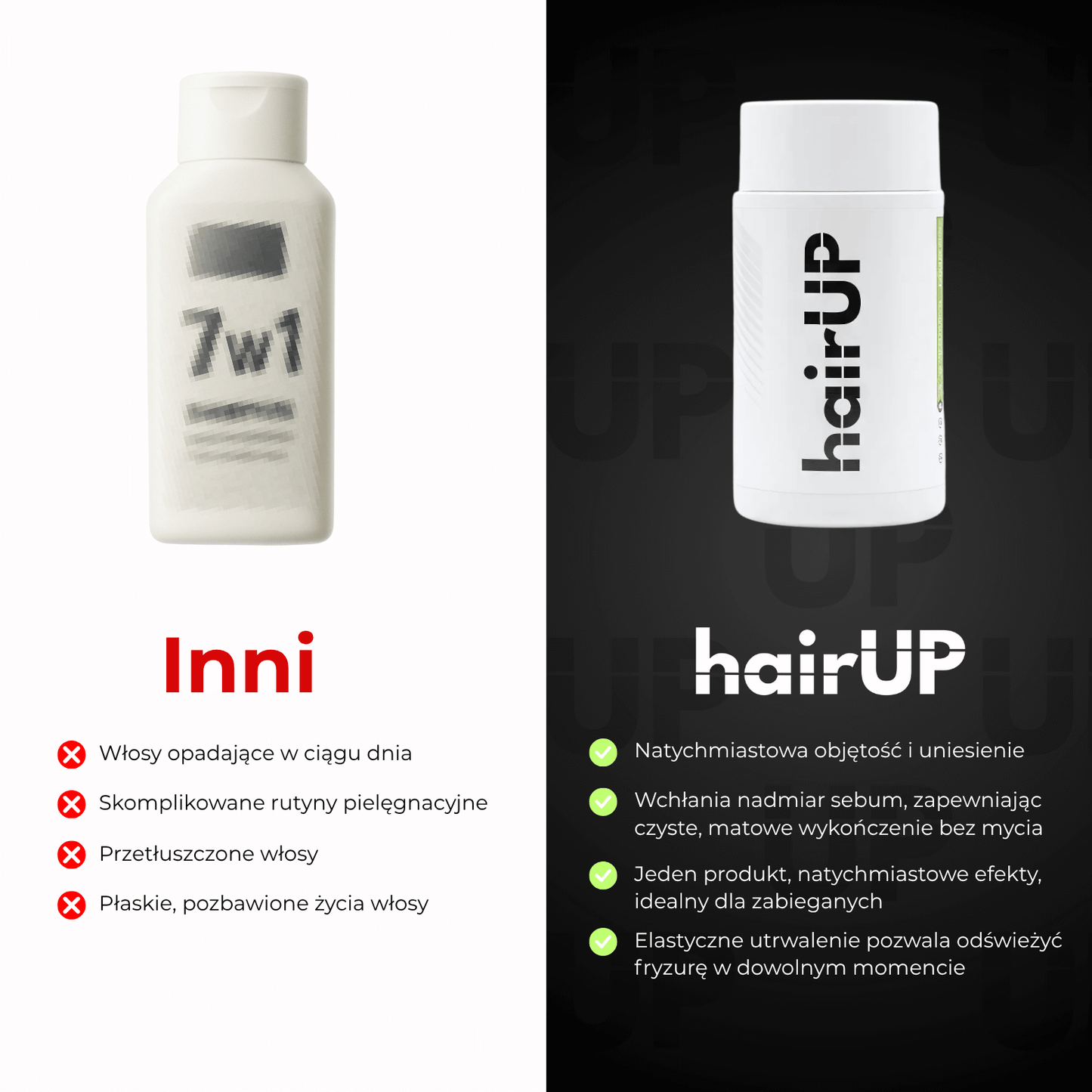 hairUP Puder do włosów